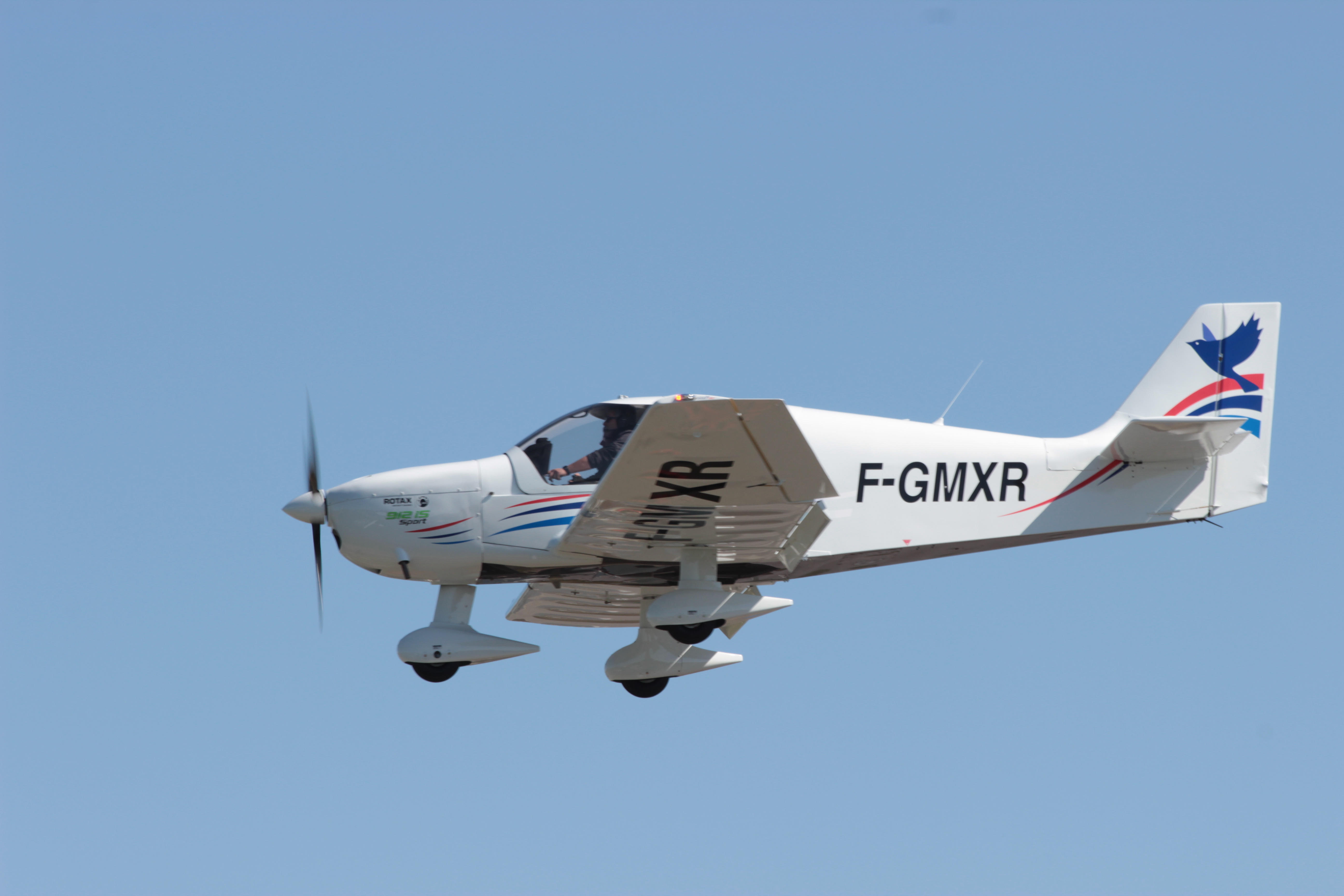 F-GMXR à Nogarto lors de son premier vol de pris en main