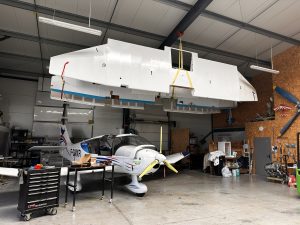 DR401 Robin Rotax 912 iS à la Maintenance, propriété de LOCAT'AIR 